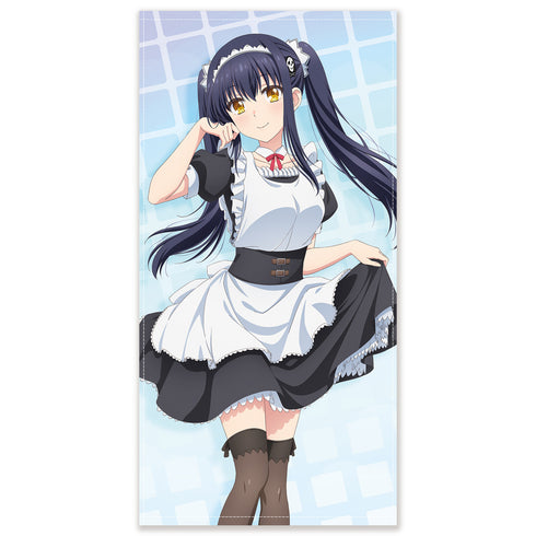 《Summer Pockets》全新绘制 久岛鸥 120cm超大毛巾 侍奉女仆版