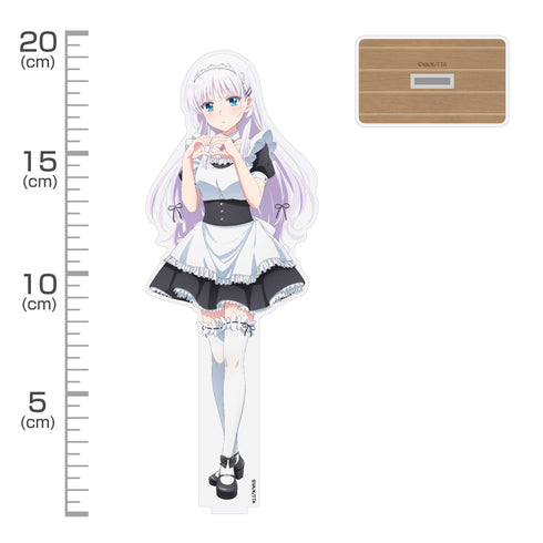 《Summer Pockets》全新绘制 鸣濑白羽 亚克力立牌(大) 侍奉女仆Ver.