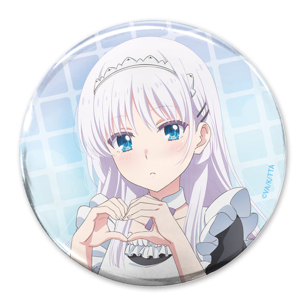《Summer Pockets》全新绘制 鸣濑白羽 65mm徽章 侍奉女仆版