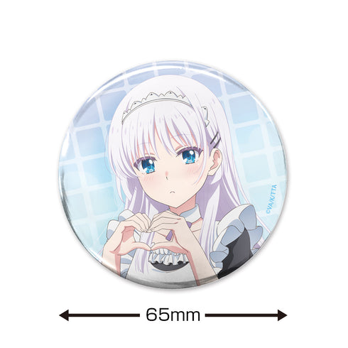 《Summer Pockets》全新绘制 鸣濑白羽 65mm徽章 侍奉女仆版