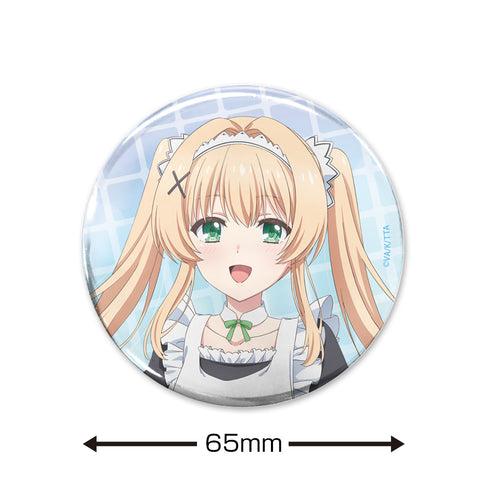 《Summer Pockets》全新绘制 紬·文德斯 65mm徽章 侍奉女仆版