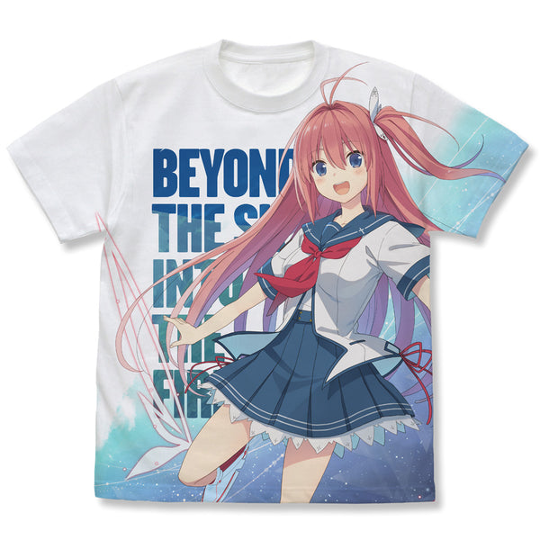 『蒼の彼方のフォーリズム』倉科明日香 フルグラフィックTシャツ Beyond the sky Ver. ホワイト S
