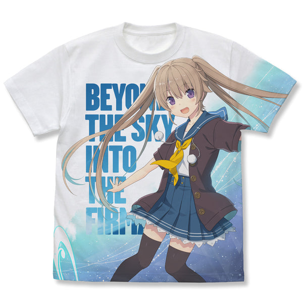 『蒼の彼方のフォーリズム』有坂真白 フルグラフィックTシャツ Beyond the sky Ver. ホワイト S