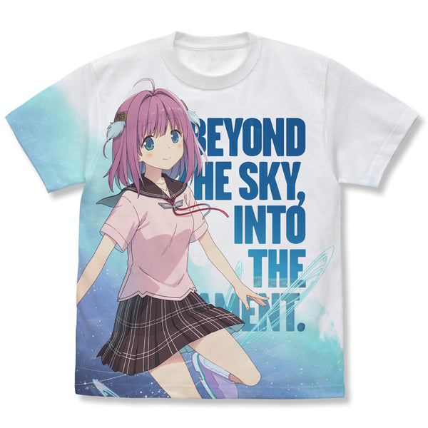 『蒼の彼方のフォーリズム』市ノ瀬莉佳 フルグラフィックTシャツ Beyond the sky Ver. ホワイト L