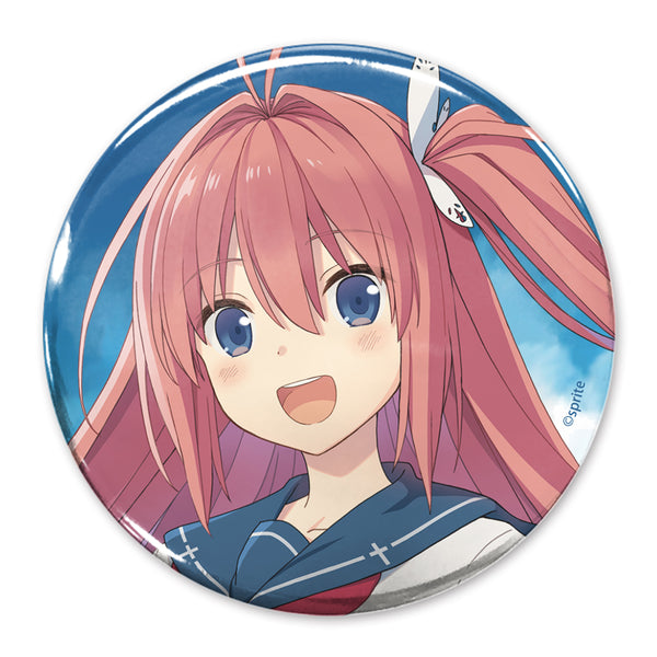 『蒼の彼方のフォーリズム』倉科明日香 65mm缶バッジ Beyond the sky Ver.