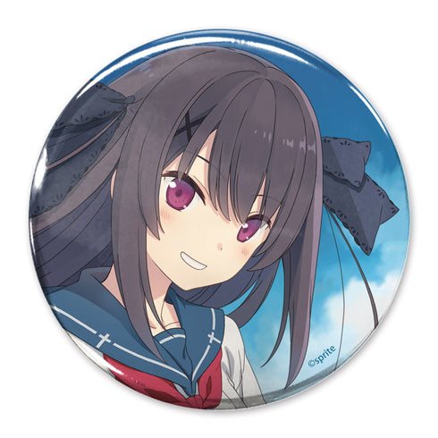 『蒼の彼方のフォーリズム』鳶沢みさき 65mm缶バッジ Beyond the sky Ver.