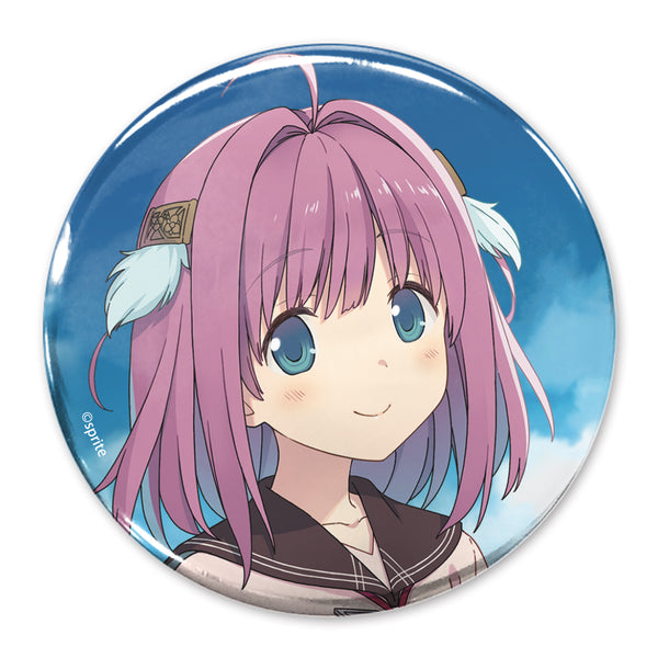 『蒼の彼方のフォーリズム』市ノ瀬莉佳 65mm缶バッジ Beyond the sky Ver.