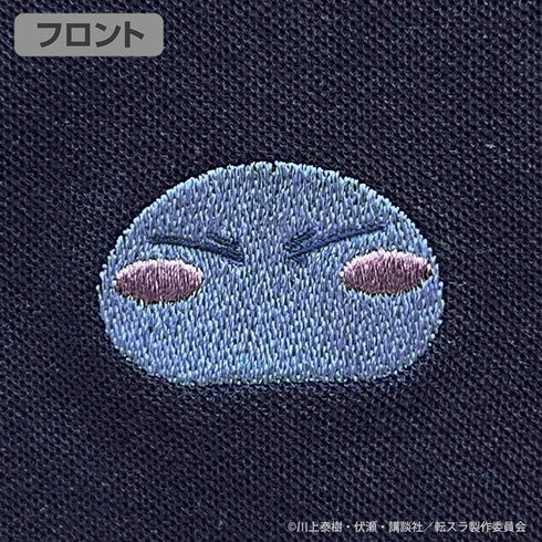 『転生したらスライムだった件』リムル様 ワンポイント刺繍ポロシャツ グレー S