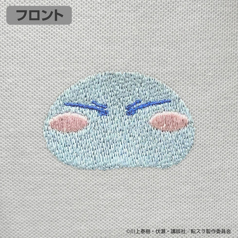 『転生したらスライムだった件』リムル様 ワンポイント刺繍ポロシャツ グレー S