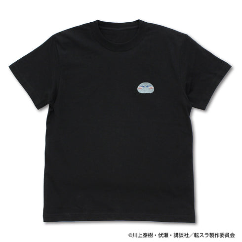 『転生したらスライムだった件』リムル様 ワンポイント刺繍Tシャツ ヘイジーネイビー S