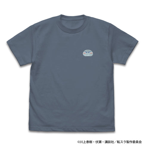 『転生したらスライムだった件』リムル様 ワンポイント刺繍Tシャツ ブラック M