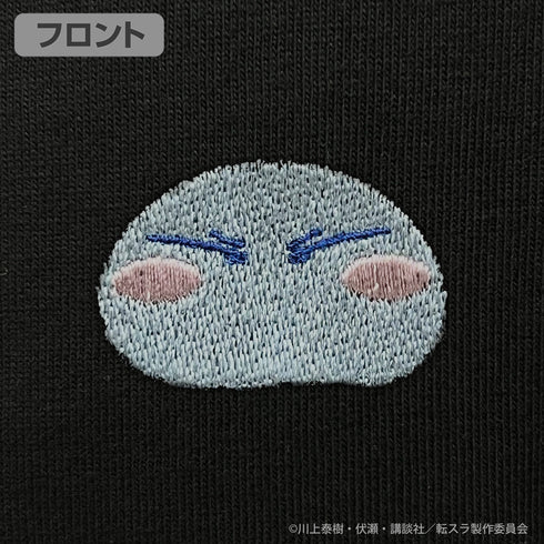 『転生したらスライムだった件』リムル様 ワンポイント刺繍Tシャツ ブラック M