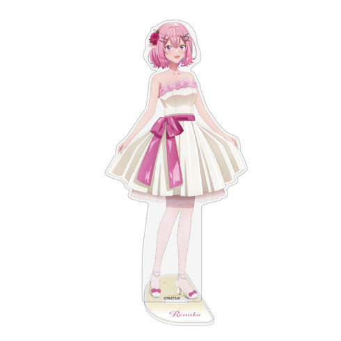 『わたしが恋人になれるわけないじゃん、ムリムリ!(※ムリじゃなかった!?)』描き下ろし 甘織れな子 アクリルスタンド(大) パーティドレスVer.