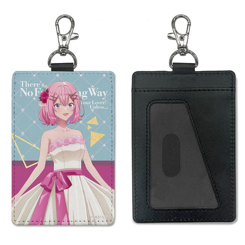 "There's No Way I Could Be Your Girlfriend, No Way! (Wait, maybe it wasn't impossible!?)" Original Illustration by Amori Renako Pass Case (with snap hook) Party Dress Ver.