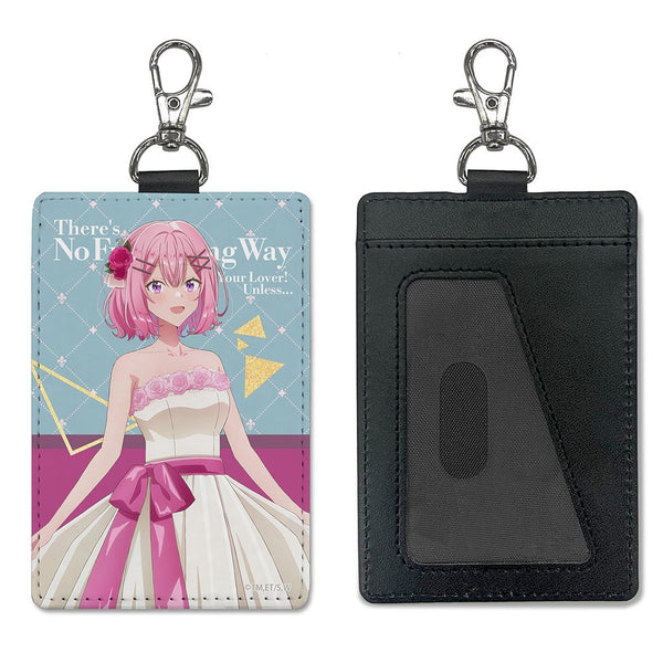 "There's No Way I Could Be Your Girlfriend, No Way! (Wait, maybe it wasn't impossible!?)" Original Illustration by Amori Renako Pass Case (with snap hook) Party Dress Ver.
