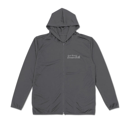 《悠哉露营△ 第三季》剪影款自行车主题 志摩凛 轻薄速干连帽衫 黑色 M码