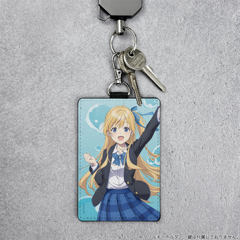"Chitose-kun Is Inside a Ramune Bottle" by Yuko Hiiragi - Pass Case (with snap hook)