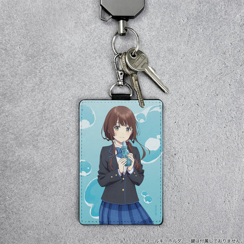 "Chitose-kun Is Inside a Ramune Bottle" Yūku Uchida Pass Case (with snap hook)
