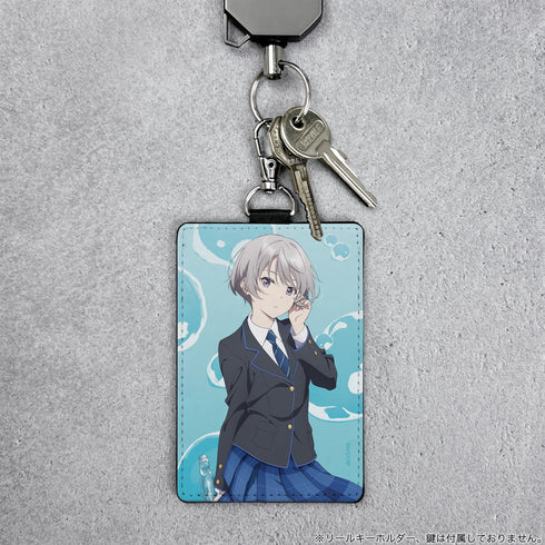 "Chitose-kun Is Inside a Ramune Bottle" by Asuka Nishino - Pass Case (with snap hook)