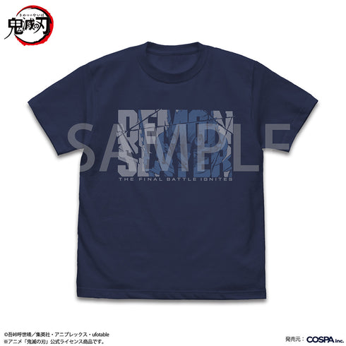 『鬼滅の刃』鬼殺隊士 嘴平伊之助 Tシャツ インディゴ S