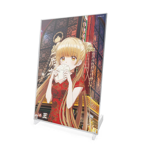 "How My Neighbor the Angel Turned Me Into a Good-for-Nothing Without Me Even Noticing" by Mahiru Shiina - Acrylic Art Stand - Chinatown Ver.