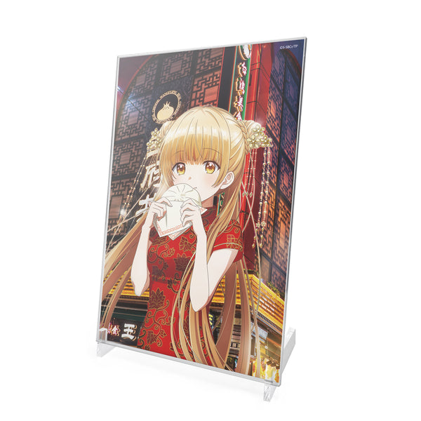 "How My Neighbor the Angel Turned Me Into a Good-for-Nothing Without Me Even Noticing" by Mahiru Shiina - Acrylic Art Stand - Chinatown Ver.