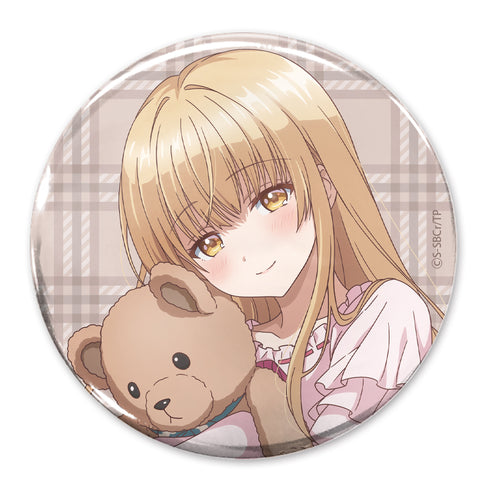 "How My Neighbor the Angel Turned Me Into a Good-for-Nothing Without Me Even Noticing" by Mahiru Shiina – 65mm Pin Badge (Pajama Ver.)