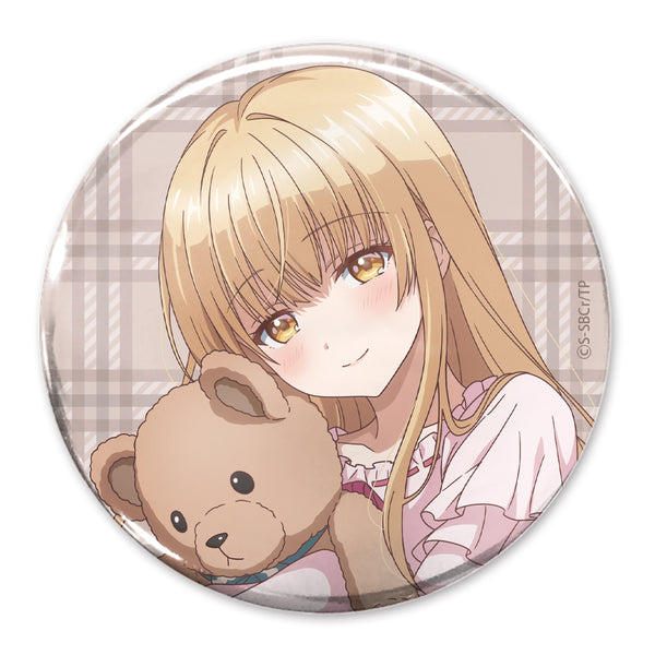 "How My Neighbor the Angel Turned Me Into a Good-for-Nothing Without Me Even Noticing" by Mahiru Shiina – 65mm Pin Badge (Pajama Ver.)