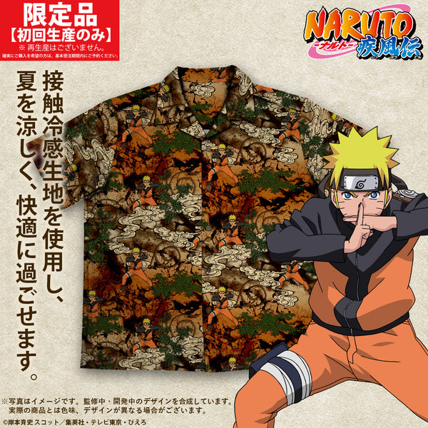 『NARUTO-ナルト- 疾風伝』うずまきナルト 影分身の術 アロハシャツ 2026MODEL M