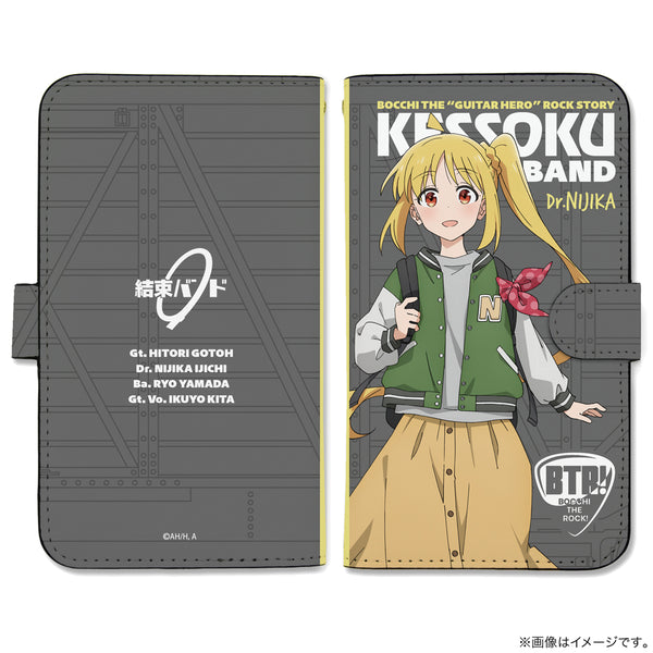 『ぼっち・ざ・ろっく!』伊地知虹夏 手帳型スマホケース LLサイズ ストリートファッションVer.