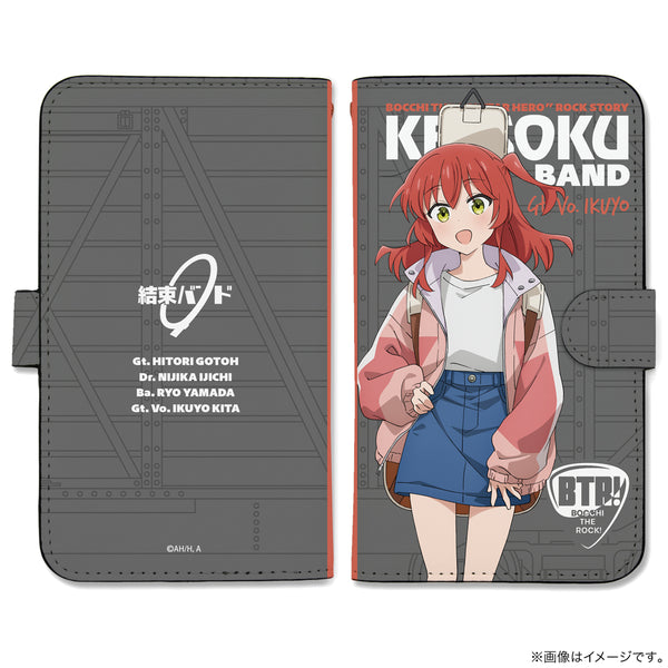 『ぼっち・ざ・ろっく!』喜多郁代 手帳型スマホケース Lサイズ ストリートファッションVer.