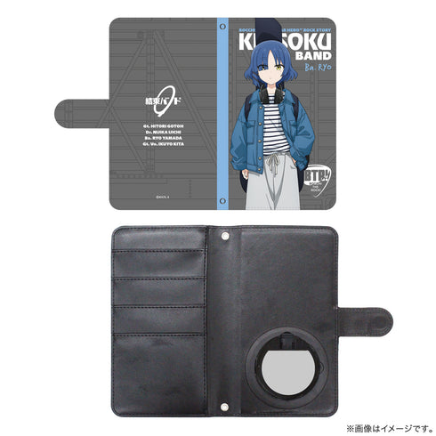 『ぼっち・ざ・ろっく!』山田リョウ 手帳型スマホケース LLサイズ ストリートファッションVer.