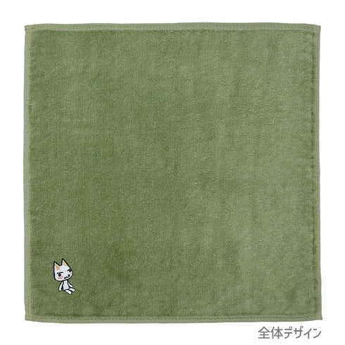 《隨處相伴》托羅 刺繡手巾 淺棕色