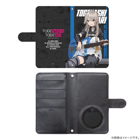 『ガールズバンドクライ』描き下ろし 河原木桃香 手帳型スマホケース LLサイズ