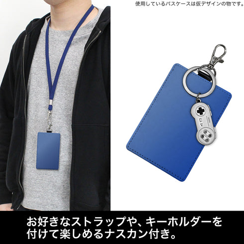 "Making a Living from Death Games" Yūki Ghost House Pass Case (with snap hook)