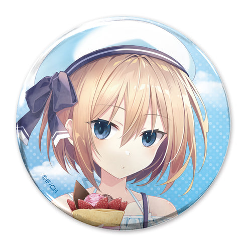『超次元ゲイム ネプテューヌ』描き下ろし ブラン 65mm缶バッジ スイーツタイムVer.