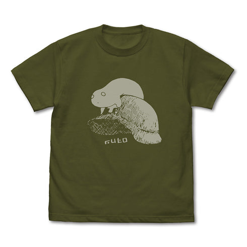 『少女終末旅行』ヌコとユーリのヘルメット Tシャツ ホワイト L