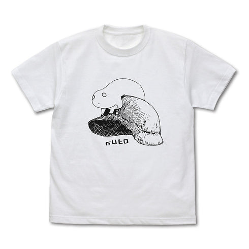 『少女終末旅行』ヌコとユーリのヘルメット Tシャツ モス L