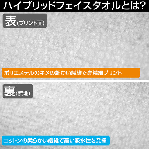『3年Z組銀八先生』描き下ろし 坂田銀八 ハイブリッドフェイスタオル 放課後の一幕Ver.