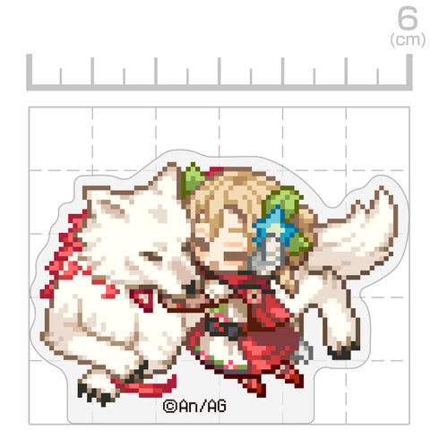 『HYKE:NorthernLight(s)』フォールアウト アクリルブロックフィギュア