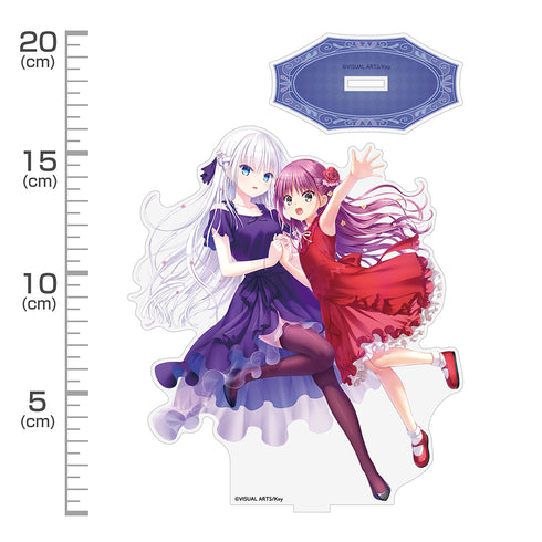 『Summer Pockets REFLECTION BLUE』鳴瀬しろは&加藤うみ アクリルスタンド(大) パーティードレスVer.
