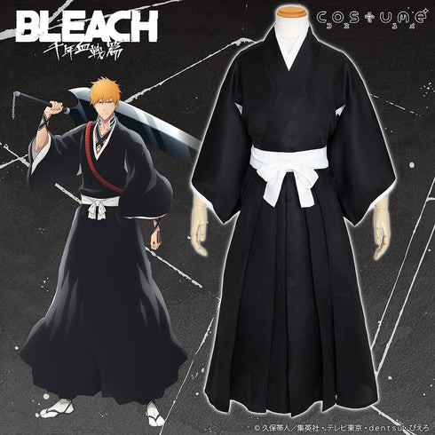 『BLEACH 千年血戦篇』死覇装コスチュームセット ユニセックス L-XL