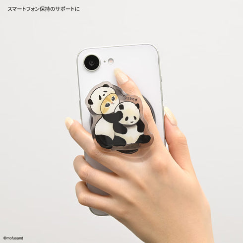 『mofusand』MagSafe 相容 模切 透明 POCOPOCO 熊貓喵