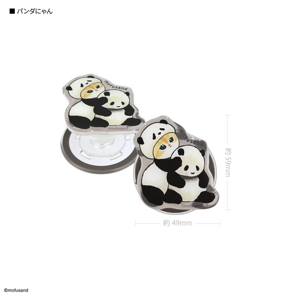 『mofusand』MagSafe 対応 ダイカット クリア POCOPOCO パンダにゃん