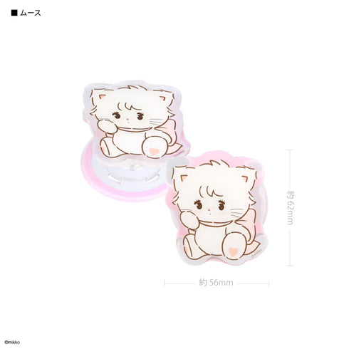 『Lil ala mode』MagSafe 相容 模切 透明 POCOPOCO A.慕斯