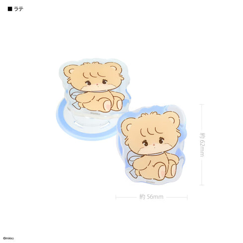 『Lil ala mode』MagSafe 相容 模切 透明 POCOPOCO C.拿鐵