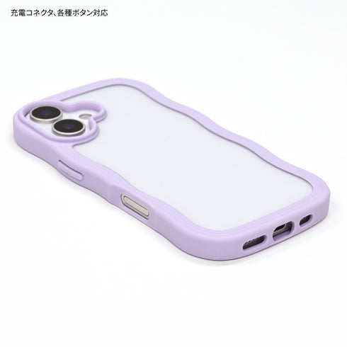 『サンリオキャラクターズ』iPhone 17対応うねうねフレームケース ハローキティ