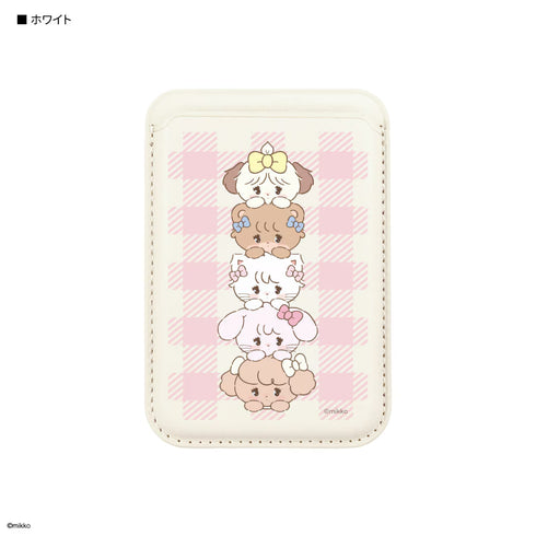 『Lil ala mode』MagSafe 相容 卡片錢包 白色