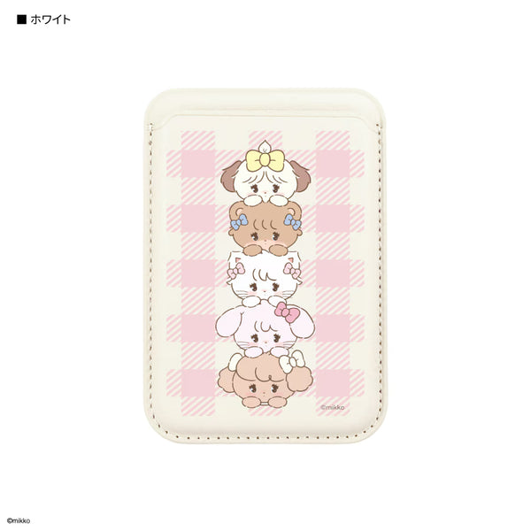 『Lil ala mode』MagSafe 対応 カードウォレット ホワイト