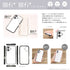 "Chiikawa" Frame IIII Fit Clear Case for iPhone 16 - Chiikawa